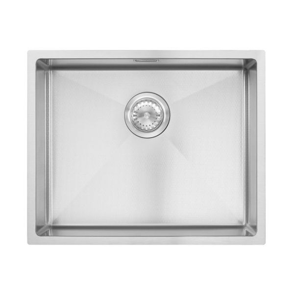 Hex Uno 500 Textured Kitchen Sink - Stainless Steel